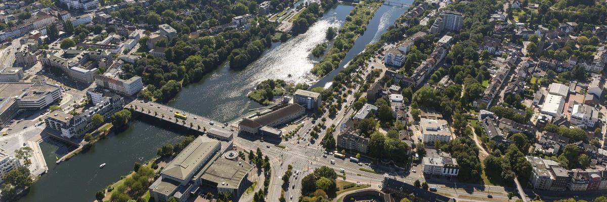 Luftbild Stadt Mülheim