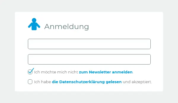 Dark Pattern Undeutliche Formulierung oder Gestaltung