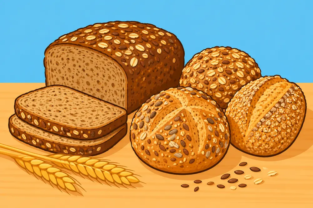 für leichte Sprache : Brot und Brötchen
