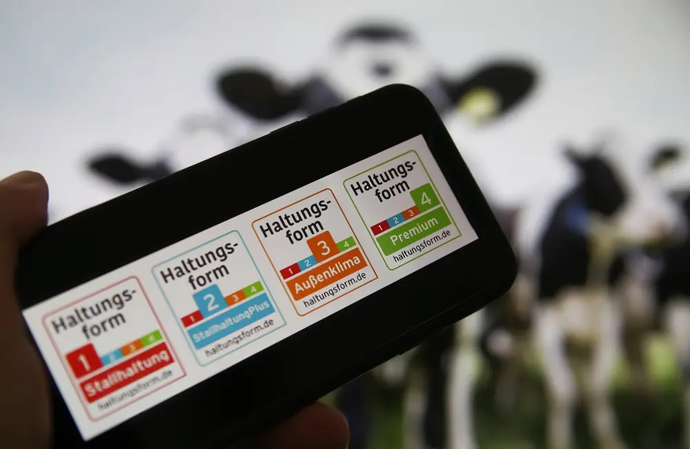 Kennzeichnung Tierhaltungsformen Handel