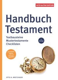 Titelbild des Ratgebers "Handbuch Testament"